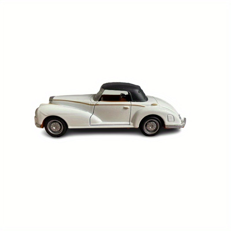 Simulation alloy 1:32 vintage car model Children's toy car accessories Return car mold die-casting model toys