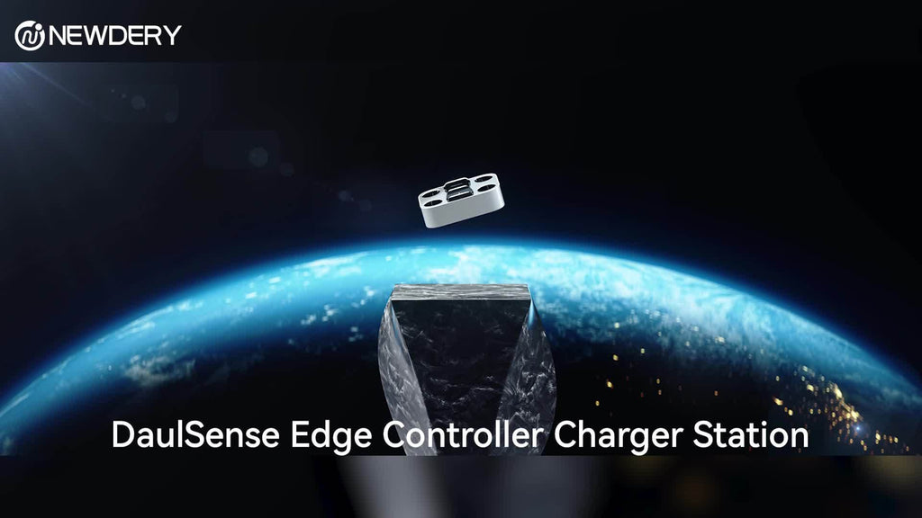 for PS5 Controller Charger Station Compatible with Dualsense Edge Controller, Fast Charging Dock Stand with Cable, Dual Controller Charging Station for Playstation 5 &for DualSense Edge Controller