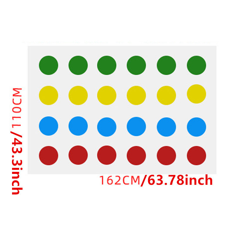 Outdoor Fun Board Games Twisting Indoor Toy Twisting The Body For Children Adult Sports Interactive For Family Friend Party Toys Halloween/Thanksgiving Day/Christmas gift, gaming gift