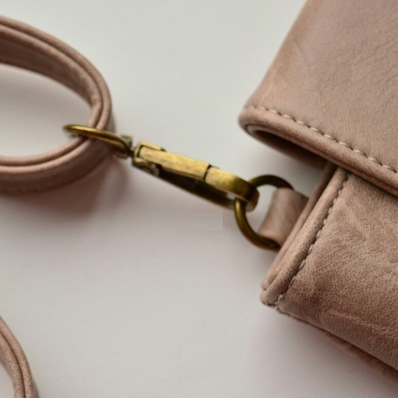 Chic Retro PU Leather Clutch Bag - Spacious Crossbody Laptop Tote with Flap Design - Perfect for MacBook, Stylish & Durable