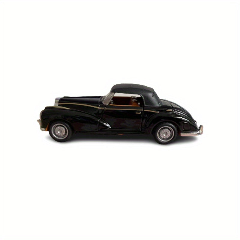 Simulation alloy 1:32 vintage car model Children's toy car accessories Return car mold die-casting model toys