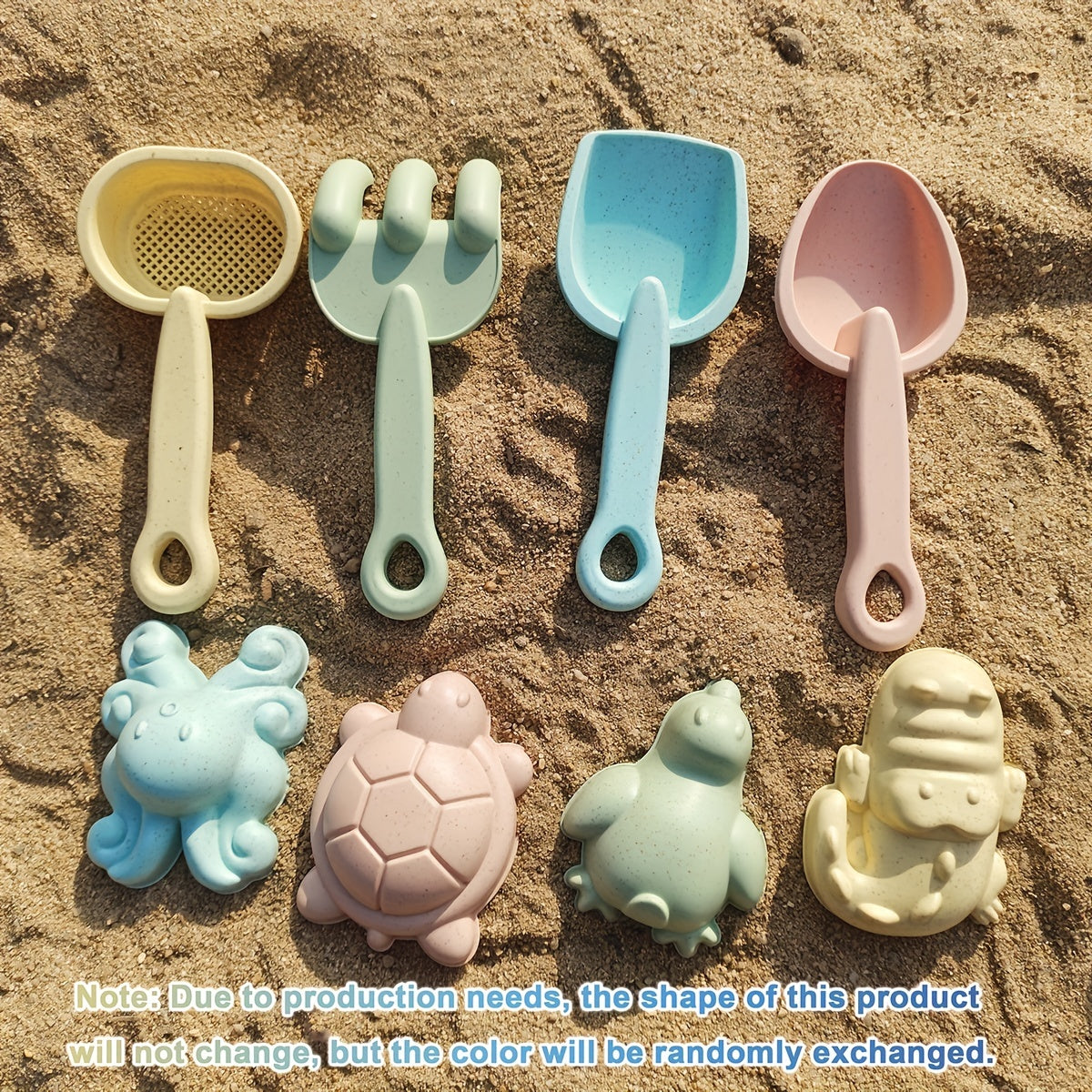11PCS Beach Sand Toys Set - Fun Morandi Color Combination - Perfect Outdoor Toys For Kids!