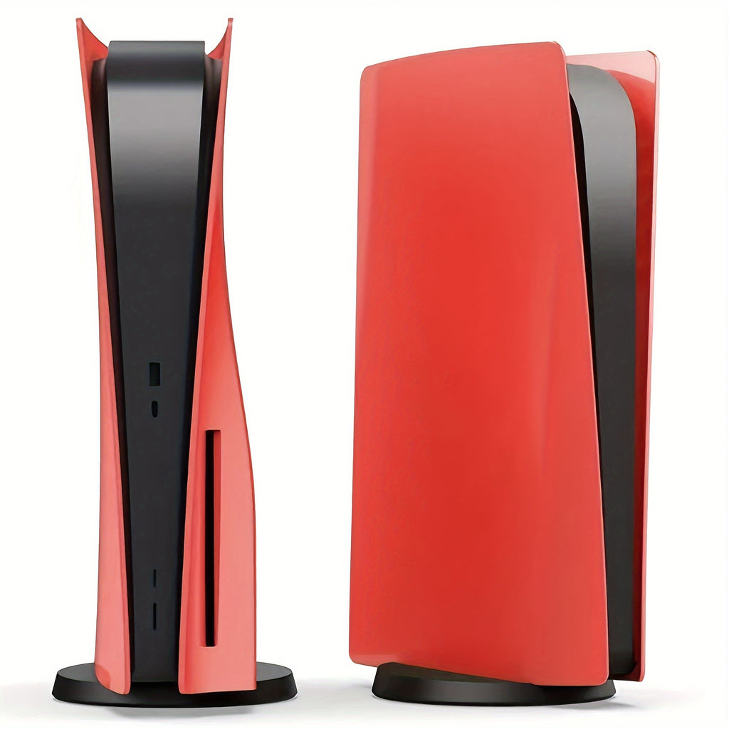 PS5 Faceplates for PlayStation 5 Disc Edition Yellow, Anti-Scratch Replacement Protective ABS Hard Shell