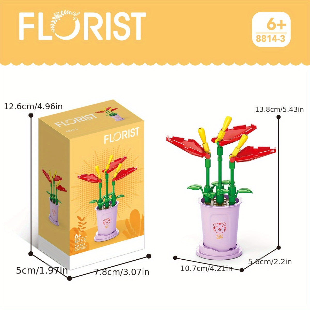 Succulent Plants Building Blocks, Potted Flower Bouquets, Eternal Ornaments, Educational Diy Making Assembled Toys For Girls Easter Gift