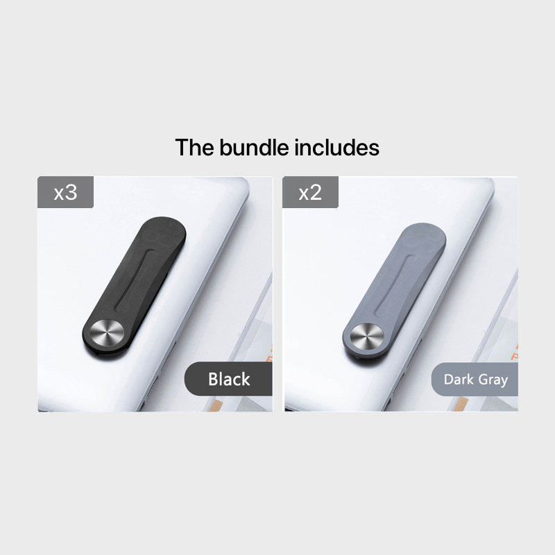 1pc Laptop Screen Support Holder Dual Monitor Display Clip Plastic Sticky Magnetic Notebook Computer Expansion Bracket