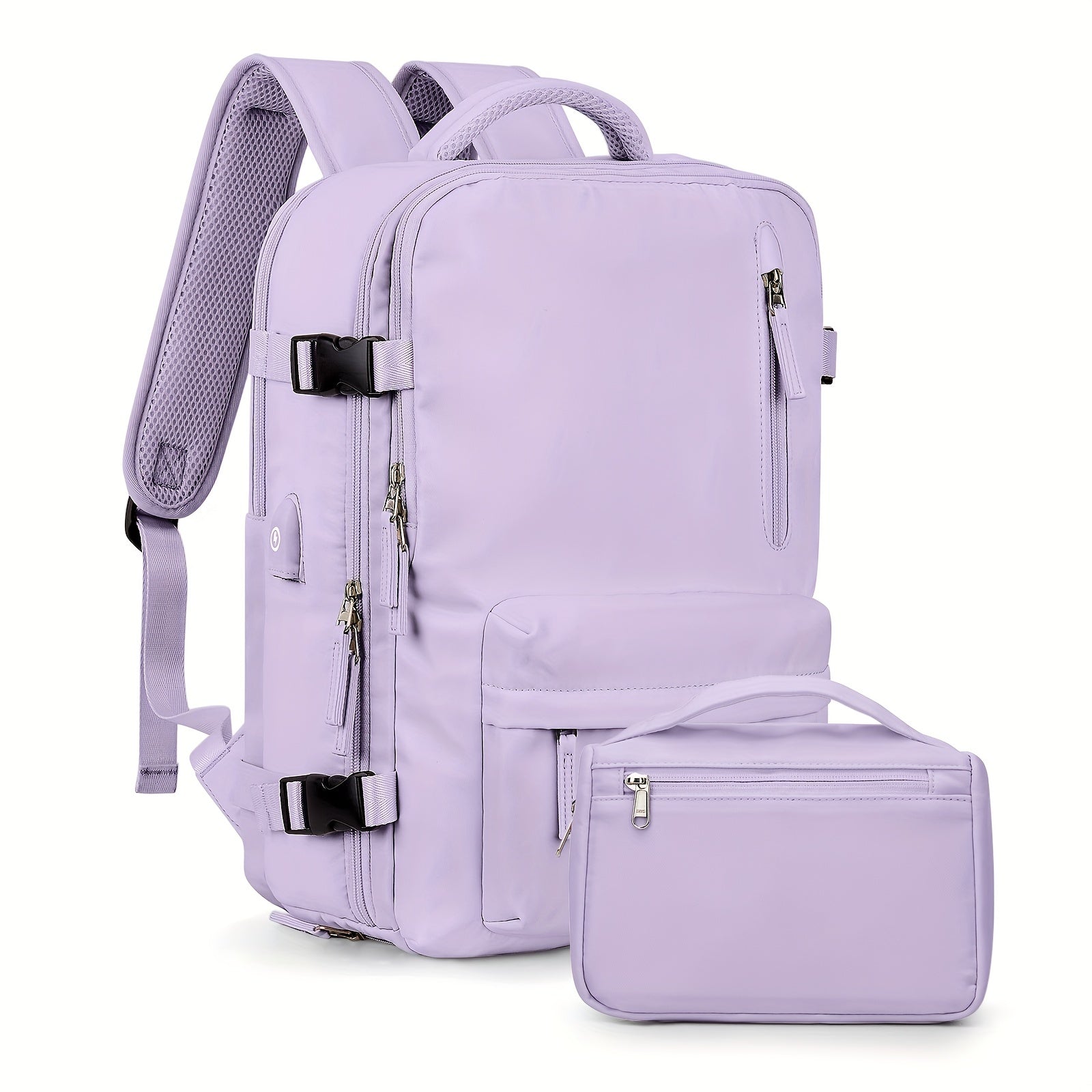 COOFAY Airline-Approved Large Travel Backpack for Men & Women - Durable Nylon, Multi-Compartment with Laptop Sleeve, Adjustable Straps, Ideal for Business & Gym Use, Business Backpack|Sleek Casual Design|Practical Design, Bac