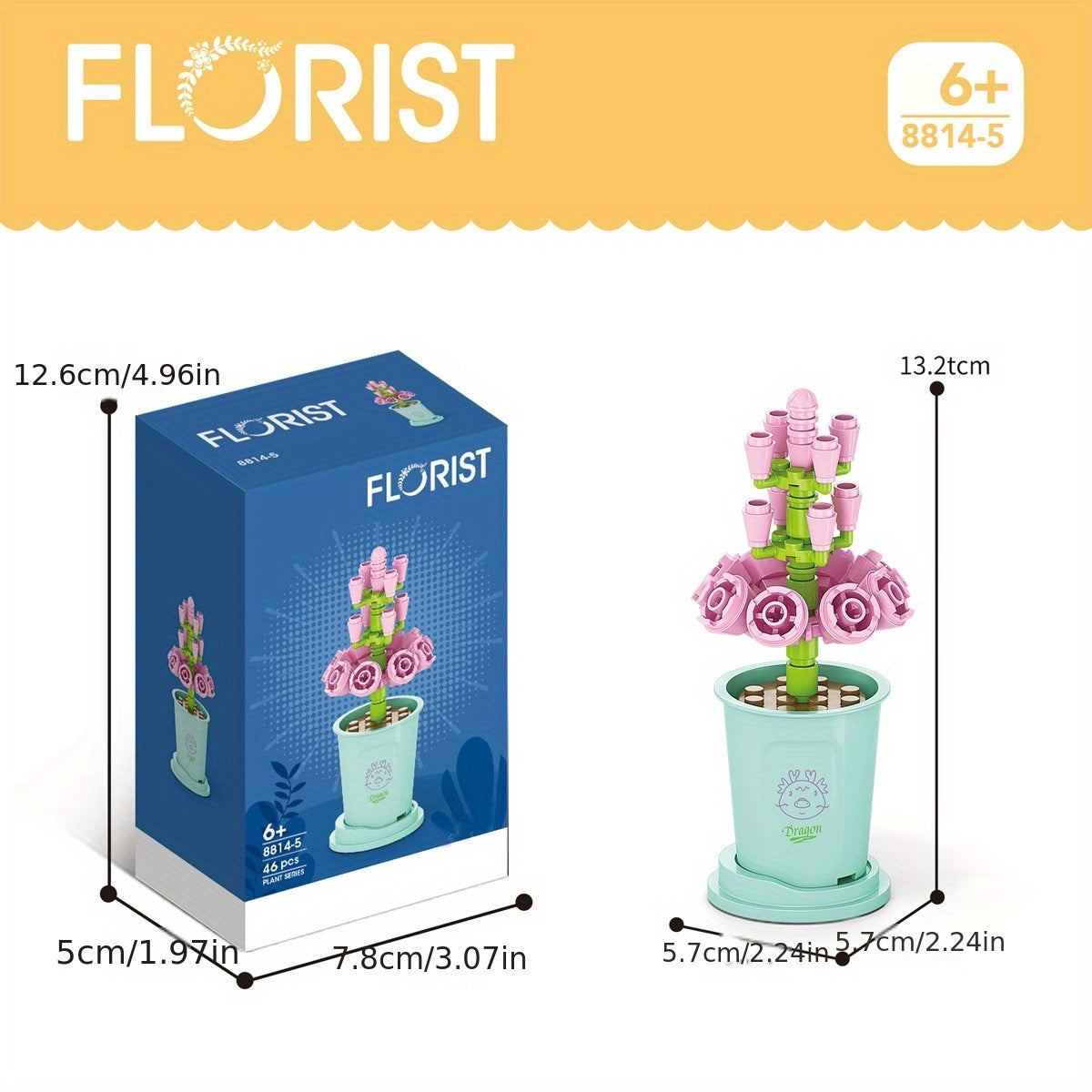 Succulent Plants Building Blocks, Potted Flower Bouquets, Eternal Ornaments, Educational Diy Making Assembled Toys For Girls Easter Gift