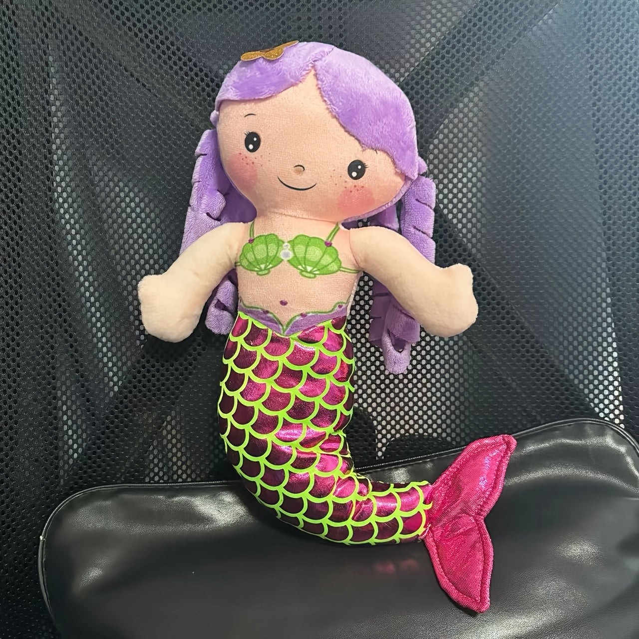 1pc 30CM/11.8IN Cute Mermaid Plush Doll, Mermaid Soft Plush Doll Filled With Animals Plush Toys, For Children Marine Creatures Children's Play Gift, Birthday Presents And Christmas Presents
