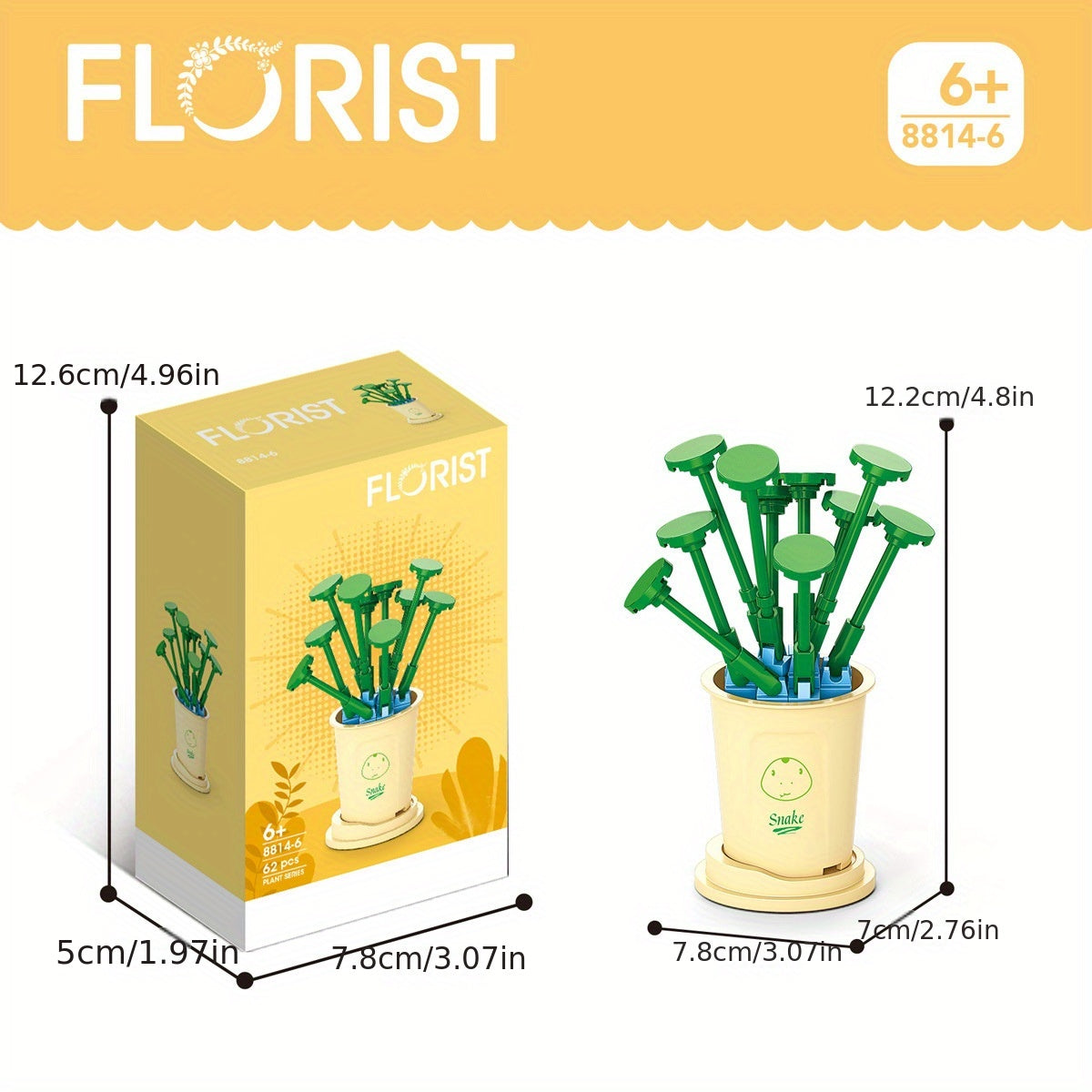 Succulent Plants Building Blocks, Potted Flower Bouquets, Eternal Ornaments, Educational Diy Making Assembled Toys For Girls Easter Gift