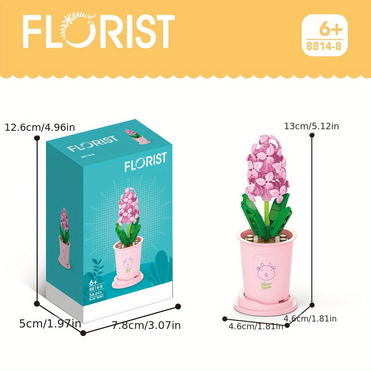 Succulent Plants Building Blocks, Potted Flower Bouquets, Eternal Ornaments, Educational Diy Making Assembled Toys For Girls Easter Gift