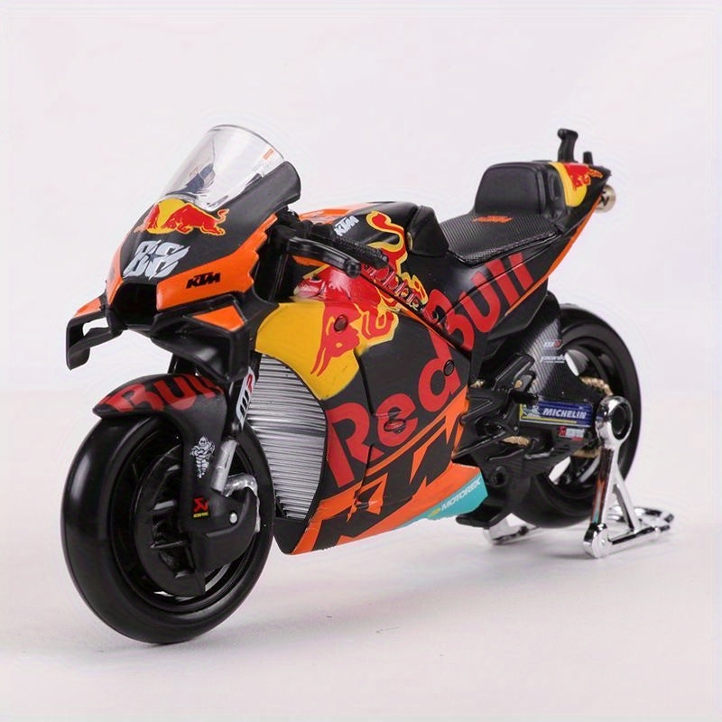 Maisto 1:18 2021 Red Bull KTM Factory Racing #88 #33 Die Cast Vehicles Collectible Motorcycle Model Toys Christmas Halloween Gift