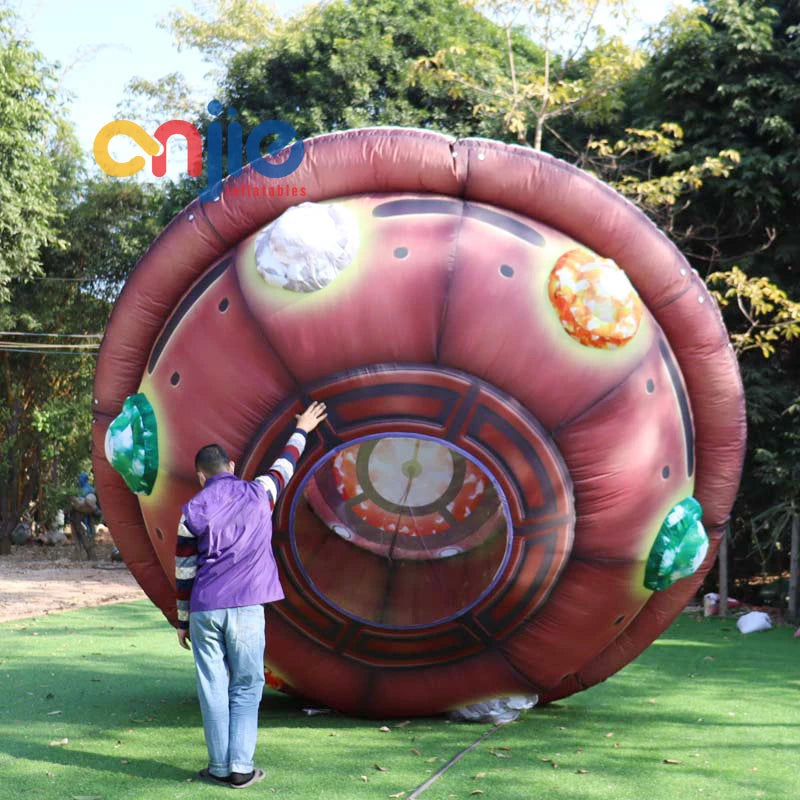 Advertising Inflatable Spaceship Flying Saucer Inflatable UFO Ball Model With Led Light