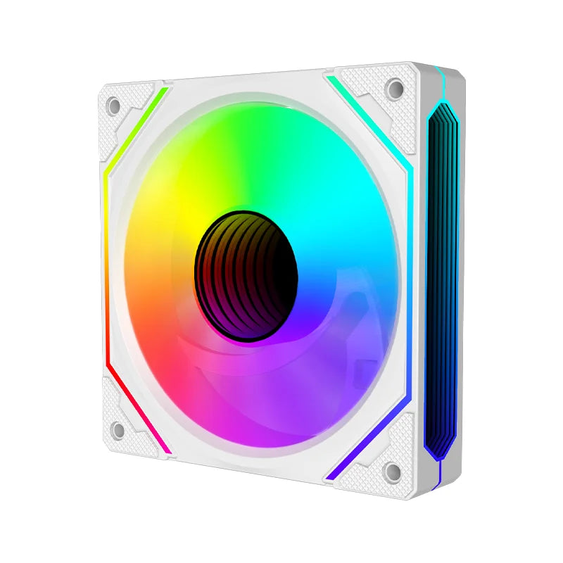 Lovingcool Factory OEM 120mm Rgb Fan Infinity Mirror 5V 3-PIN PWM 4PIN Control PC Gaming RGB Cooling Fans for Computer Desktop