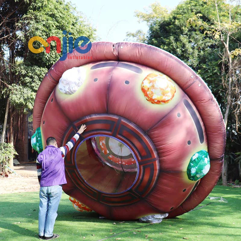 Advertising Inflatable Spaceship Flying Saucer Inflatable UFO Ball Model With Led Light