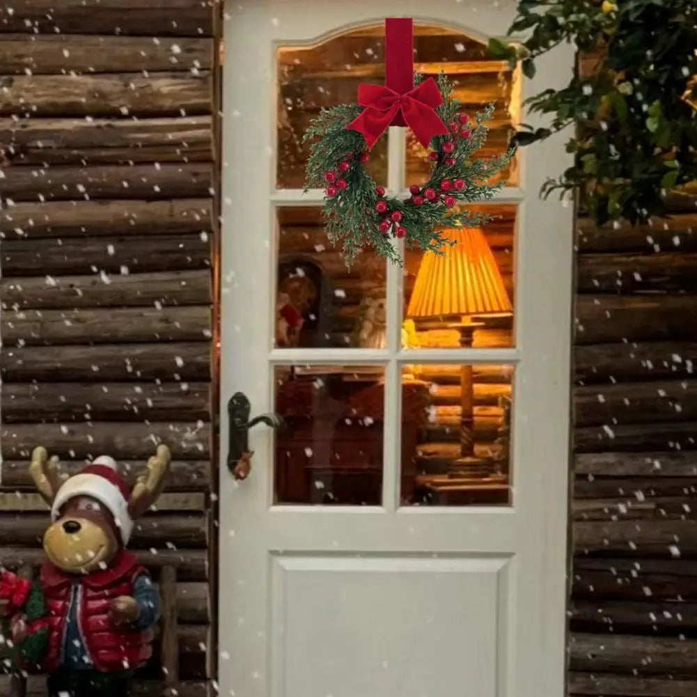 Christmas Decorations Include Wreaths Window Displays Door Hangings Venue Setups Christmas Wreaths And Ivy Rings