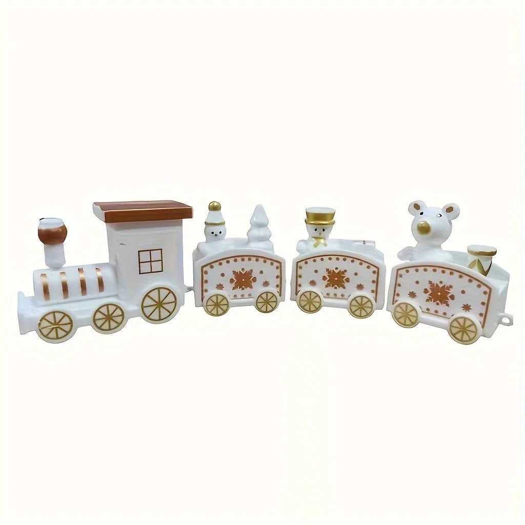 Christmas Train Merry Christmas Decorations For Home 2025 Cristmas Ornament Xmas Navidad Noel Gifts Happy New Year 2026 Gifts