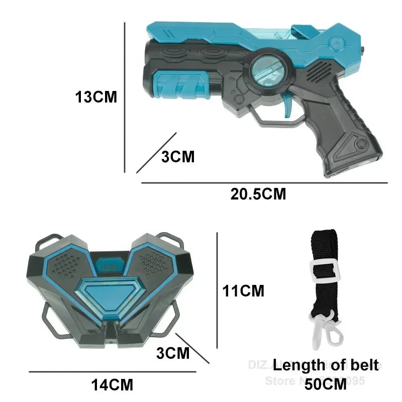 Infrared Toy Guns Play Set kids Laser Tag Battle Game Laser Strike Electric gun Weapon Pistol For Boys Children Indoor Outdoor