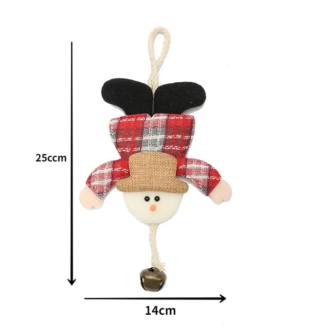 Christmas Decorations for Home Lovely Faceless doll Hanging Pendant Christmas Tree DIY Decor Ornaments Xmas New Year Gifts Kids