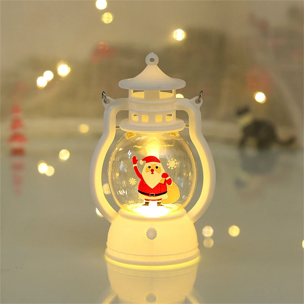 Merry Christmas Night Light Snowman Christmas Tree Light Decoration Ornaments Party Bedroom Household New Year Supplies Gift