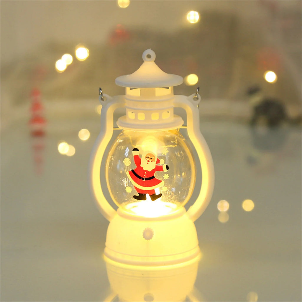 Merry Christmas Night Light Snowman Christmas Tree Light Decoration Ornaments Party Bedroom Household New Year Supplies Gift