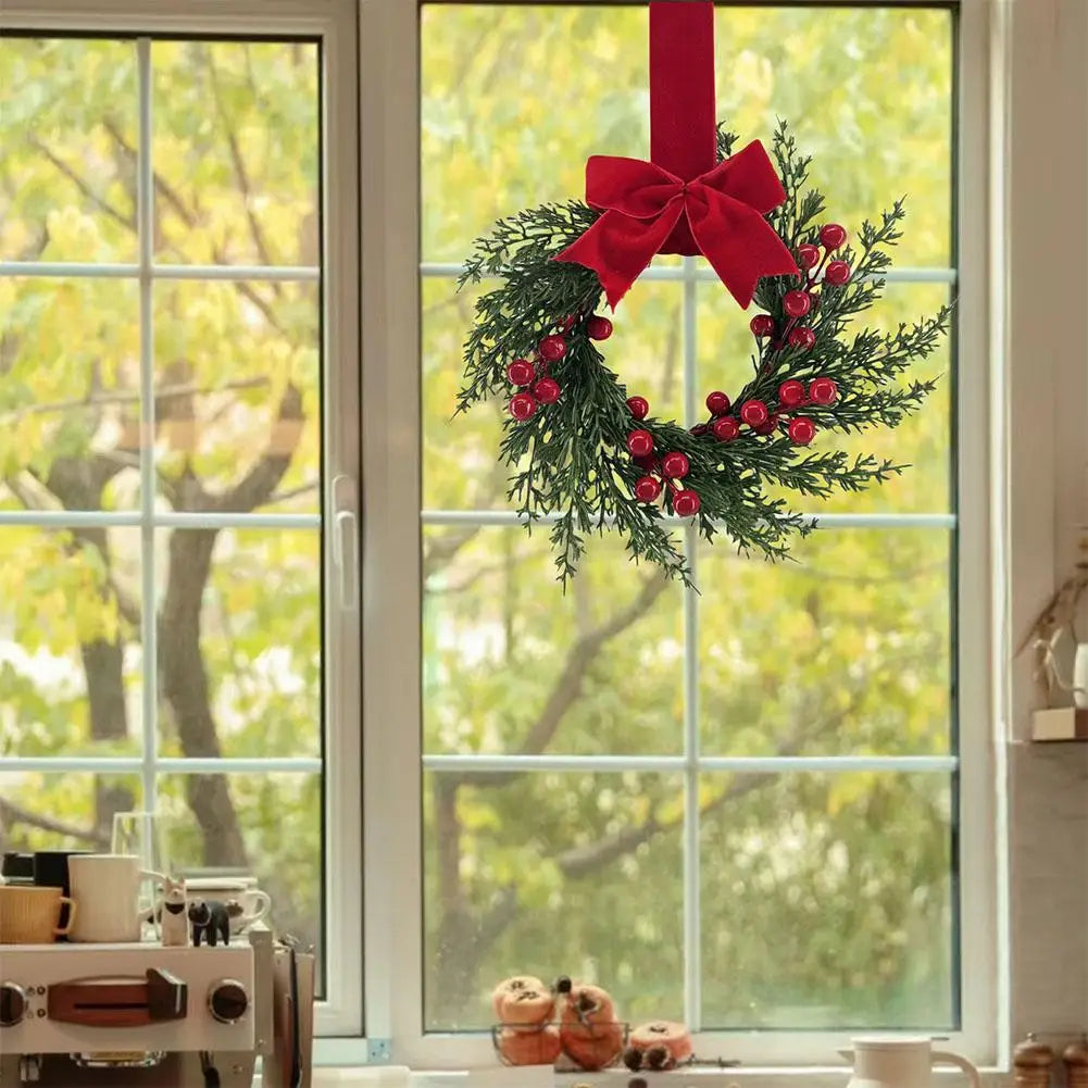 Christmas Decorations Include Wreaths Window Displays Door Hangings Venue Setups Christmas Wreaths And Ivy Rings