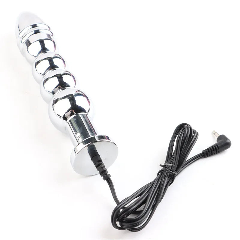 Adult Games Sex Toys Men Women Masturbation Sex Products Electric Shock Anal Plug Anal Butt Plug Medical Themed BDSM Fetish