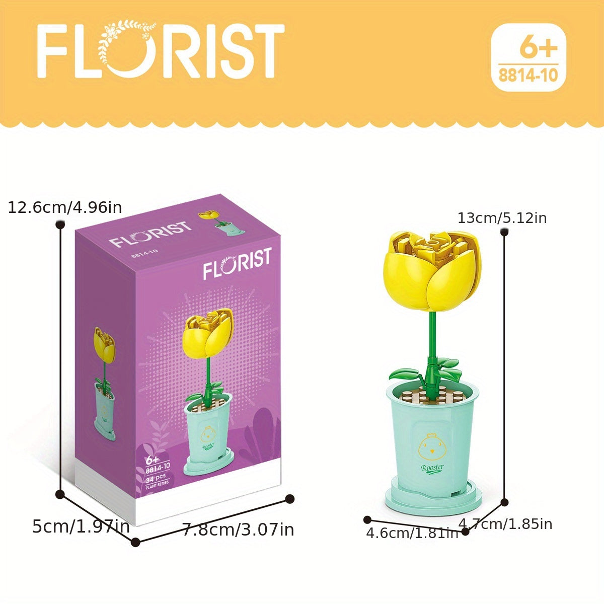 Succulent Plants Building Blocks, Potted Flower Bouquets, Eternal Ornaments, Educational Diy Making Assembled Toys For Girls Easter Gift