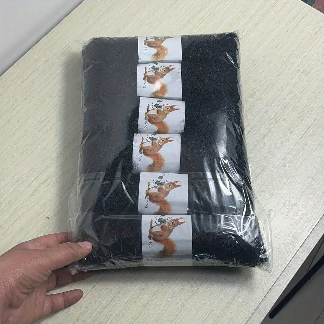 6pcs Solid Color Soft Yarn For Knitting And Crocheting Sweater, Shawl, Scarf, 2.65oz/pc