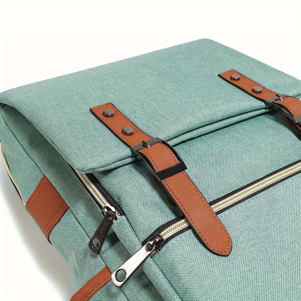 Business Laptop Backpack Casual School Bag for Men and Women, Tear-Resistant Unique Travel Backpack Suitable for Up to 15.6-Inch Laptops