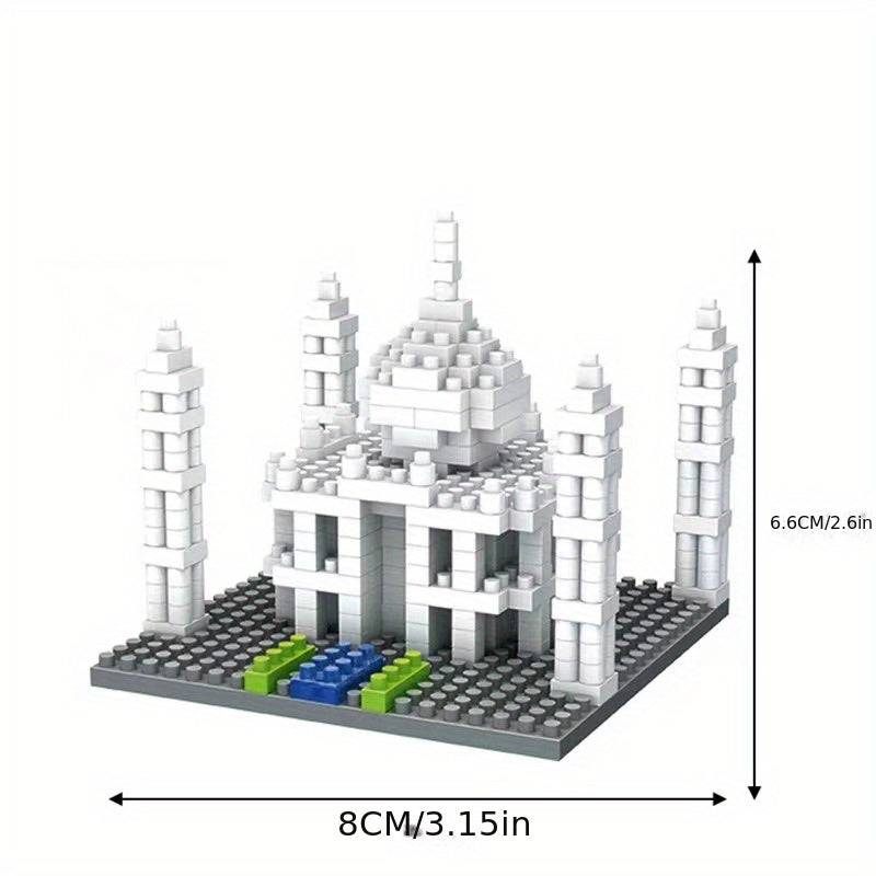 Miniature Small Particle Building Blocks Building Model Toys Assembly High Difficulty Collage Three-dimensional DIY halloween christmas gift Ramadan Mubarak