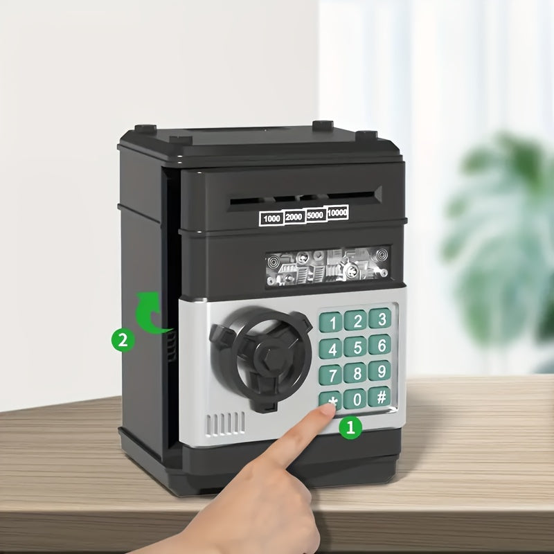 1pc Savings Pot, Toys for 3-12 Years Youngsters, Large Electronic Money Coin Bank for Girls And Boys with Password Protection, Savings Pot Cash Coin Bank ATM Bank, As Halloween, Christmas Gift