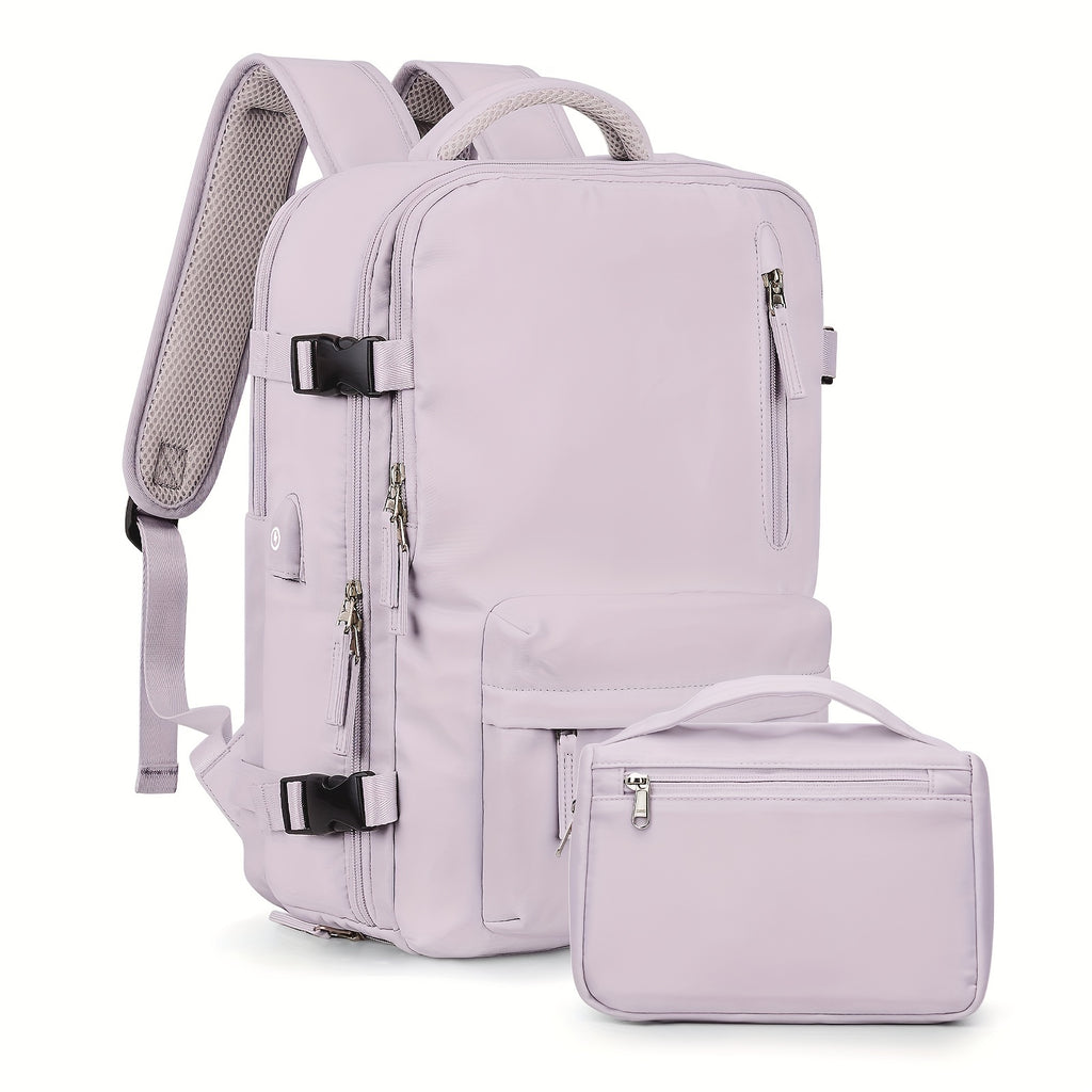 COOFAY Airline-Approved Large Travel Backpack for Men & Women - Durable Nylon, Multi-Compartment with Laptop Sleeve, Adjustable Straps, Ideal for Business & Gym Use, Business Backpack|Sleek Casual Design|Practical Design, Bac