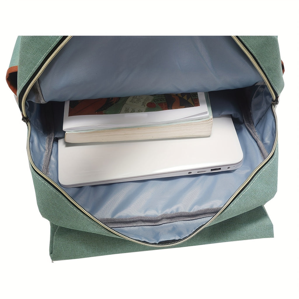 Business Laptop Backpack Casual School Bag for Men and Women, Tear-Resistant Unique Travel Backpack Suitable for Up to 15.6-Inch Laptops