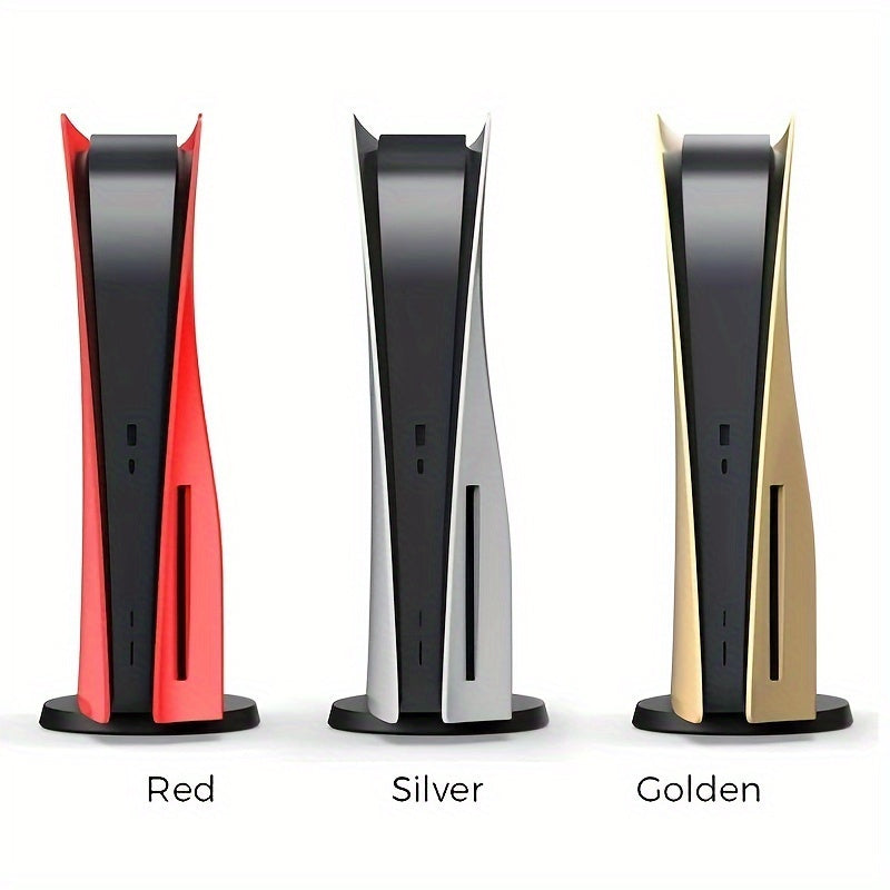 PS5 Faceplates for PlayStation 5 Disc Edition Yellow, Anti-Scratch Replacement Protective ABS Hard Shell